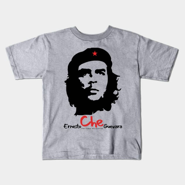 Ernesto Che Guevara Kids T-Shirt by KewaleeTee